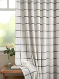 Plaid Pinch Pleated Curtains by THREEGIRLSHOME