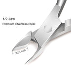 Ejiubas Cuticle Pusher Cuticle Nipper Stainless Steel Cuticle Trimmer Cuticle - Image 2
