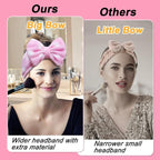 Shintop Women Fashion Lovely Soft Carol Fleece Bowknot Bow Makeup Cosmetic - Image 5