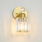 1-Light Gold Bathroom Light Fixtures, Modern Bathroom Vanity Lights Fixture by KunruiTAI