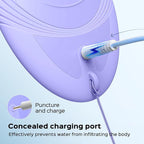 COSLUS FBS01 Facial Cleansing Brush Face Scrubber: Portable Silicone Waterproof - Image 8