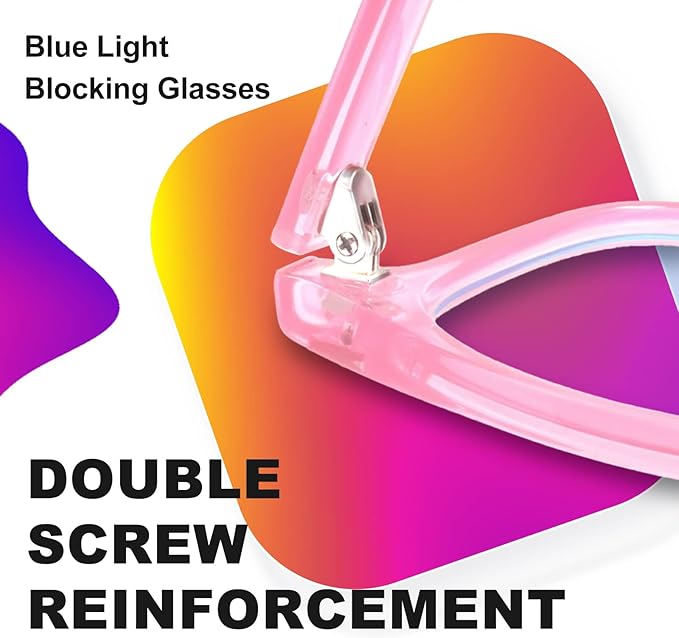 VISOONE Blue Light Blocking Glasses Square - Image 4