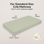 KeaBabies 2-Pack Organic Crib Sheets - Image 2