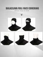 SATINIOR 3 Piece Balaclava Face Cover Sun Protection Neck Cover Summer - Image 5