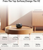 Portable Electronic Tibetan Singing Bowl, 8 Healing Frequencies, Auto/Manual - Image 5