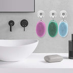 Soft Silicone Body Scrubber 6 PCS Silicone Body Shower, Silicone Loofah 2 in 4 - Image 5