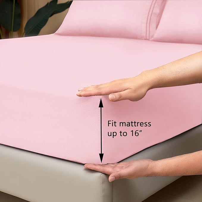 Mejoroom California King Size Sheet Set - Image 3