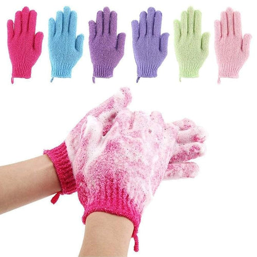 12 Pcs Exfoliating Shower Bath Gloves by Codream