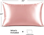 Pure Bedding Satin Pillowcase 2 Pack - Image 6