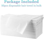 50-Count Disposable Bath Hair Towels, 19.7" x 27.6" Thickened and Absorbent - Image 7