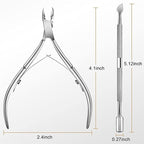 Cuticle Trimmer with Cuticle Pusher - Image 6