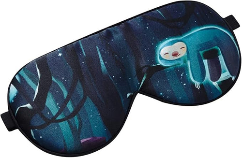 Alaska Bear Mulberry Silk Sleep Mask Luxury Cool and Lustrous Eye Cover - Image 2