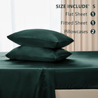 CozyLux Satin Sheets King Size Sheet Set - Image 6
