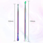 Cuticle Pusher Nail Polish Remover Stainless Steel Manicure Tool Set Gel Nail - Image 6