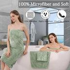 Ycosy Extra Large Bath Towels Set 35x70 Inches - Image 3