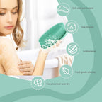 Soft Silicone Body Scrubber 3 PCS Silicone Body Shower, Silicone Loofah 2 in 4 - Image 6