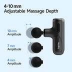 HEYCHY Super Mini Massage Gun Deep Tissue, Handheld Percussion Muscle Massager - Image 3