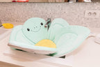 Nuby Turtle Baby Bath Cushion for Bathtub or Sink, Soft and Easy to Dry Fabric - Image 4