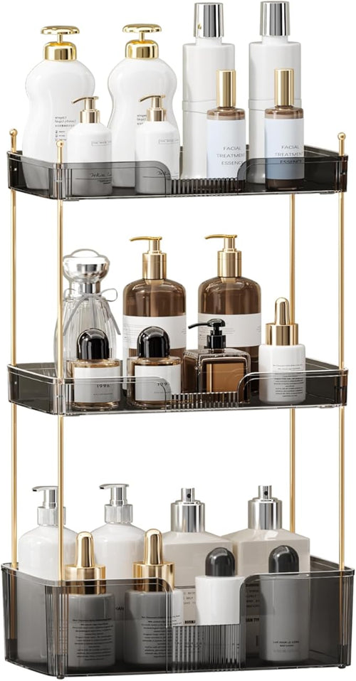 Akinbas 3 Tier Bathroom Organizer Countertop Makeup Perfume Tray Skincare by AKINBAS