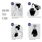 Evridwear Exfoliating Dual Texture Bath Gloves - Image 3