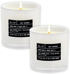 Lulu Candles | Amber, Rose & Sheer Musk II | Luxury Scented Soy Jar Candle | by LULUCANDLES