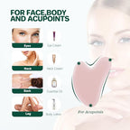 2 Pack Gua Sha Facial Tools, Gua Sha Jade Stone Gua Sha Massage Tool, Guasha - Image 3
