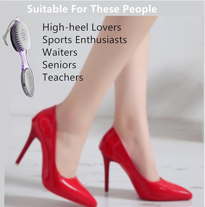 Foot File Callus Remover 4-in-1, Feet Scraper Pedicure Tools - Image 6