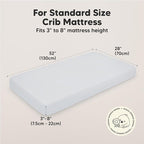 KeaBabies 2-Pack Organic Crib Sheets - Image 2