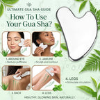 Stainless Steel 3D Face Roller Metal Facial Massager Face Sculpting Gua Sha - Image 7