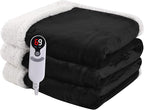 Heated Blanket Electric Blanket Full Size 72''x84'' by Minervada
