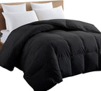 TEXARTIST Premium 2100 Series Queen Comforter All Season Breathable Black - Image 8