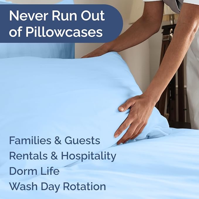 King Pillow Cases Set of 6 - Image 5