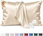 Silk Pillow Cases King Size 100% Mulberry Silk Pillowcase by BRINGYOUTHEBEST