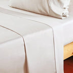 2-Pack Cotton Twin Flat Sheet Only, 600 Thread Count 100% Egyptian Cotton Top - Image 7