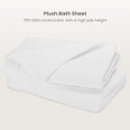 BIOWEAVES 100% Organic Cotton Bath Sheet Set of 2 | Soft Oversized Bath Towels - Image 2