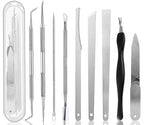 Ingrown Toenail File and Lifters Set, Ingrown Toenail Treatment Pedicure Kit by yeoeigm