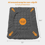 MATBEBY California King Mattress Pad - Image 5