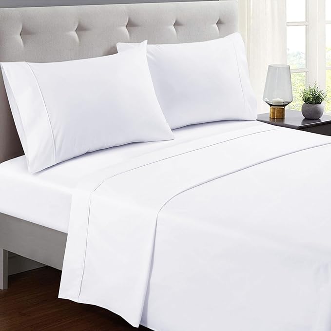 GOLD TEXTILES Queen Flat Sheet 24 Pack – Brushed Microfiber Top Sheets - Image 2
