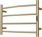 Towel Warmer Bathroom Wall Mounted Drying Rack Plug-in Electric Heated Towel by SHARNDY