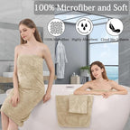 4 Piece Extra Large Bath Towels Set 35x70 Inches - Image 3