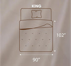 Utopia Bedding Comforters King Size, All Season Duvet Insert, Down Alternative - Image 8