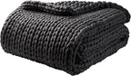 YnM Weighted Blanket, Handmade Chunky Yarn Knitted Design, Soft and Cozy by YNM