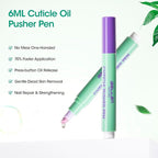 GELLEN 2Pcs Cuticle Pusher Oil Pen - 6ml Large Capacity Nail Oil Pen - Image 2