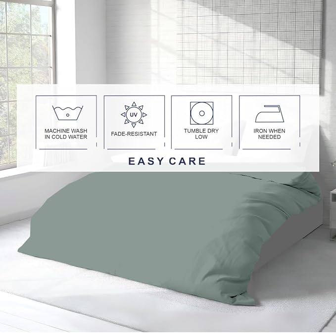 Kotton Culture Custom Duvet Cover 100% Egyptian Cotton 600 Thread Count Ultra - Image 6