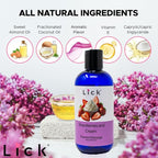 Lick Strawberries and Cream Flavored Massage Oil – 8 oz Edible Body Oil - Image 6