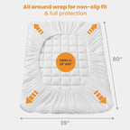 MATBEBY Twin XL Mattress Pad - Image 5