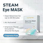 16 Packs Self Heating Steam Eye Masks: Disposable Moist Warm Compress - Image 3