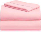 LuxClub 3 PC Twin XL Sheet Set, Deep Pockets Wrinkle Free Cooling Bed Sheets - Image 8