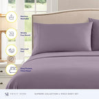 Twin XL Sheets - Breathable Luxury Sheets - 1800 Supreme Collection Extra Soft - Image 2