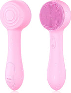 Facial Cleansing Brush Silicone Face Scrubber Waterproof Rechargeable by BuyNow